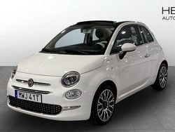 Vit (white) Begagnad 2022 Fiat 500C Dolcevita Cab | 149 900 kr (Marknadspris)