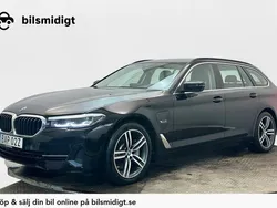 Svart Begagnad 2021 BMW 530 Sport Line Kombi | 279 900 kr