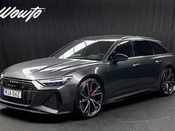 Grå Begagnad 2022 Audi RS6 Advanced Kombi | 1 149 800 kr (Marknadspris)