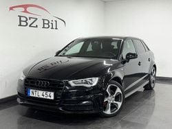 Svart Begagnad 2016 Audi A3 S-Line Halvkombi | 149 900 kr (Bra pris)
