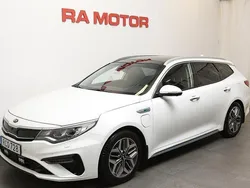 Vit Begagnad 2018 Kia Optima Hybrid 2 Sedan | 189 900 kr (Marknadspris)
