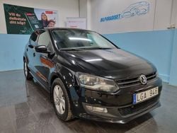 Svart Begagnad 2011 VW Polo Comfortline Halvkombi | 47 900 kr (Marknadspris)