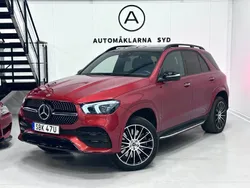 Röd Begagnad 2022 Mercedes GLE350 AMG SUV | 879 900 kr