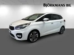 Vit (bright white) Begagnad 2018 Kia Carens Advance Minibuss | 179 900 kr (Marknadspris)