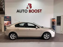 Grå Begagnad 2007 Mazda 3 Exclusive-Line Sedan | 49 999 kr (Lite dyr)