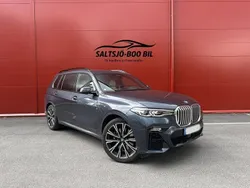 Grå Begagnad 2019 BMW X7 M Sport SUV | 849 000 kr