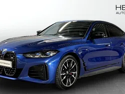 Blå (blue) Begagnad 2023 BMW i4 M Sport Sedan | 549 700 kr (Superpris)