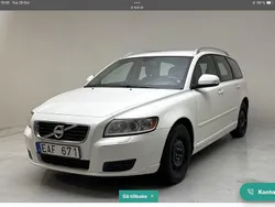 Vit Begagnad 2012 Volvo V50 Kinetic Kombi | 63 900 kr (Marknadspris)