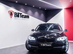 Svart Begagnad 2011 BMW 520 Kombi | 114 900 kr (Marknadspris)