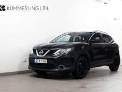 Svart Begagnad 2017 Nissan Qashqai 360º SUV | 139 900 kr (Bra pris)