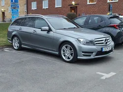 Silver Begagnad 2013 Mercedes C220 AMG Kombi | 79 900 kr (Bra pris)