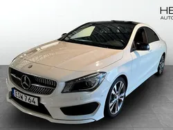 Vit (white) Begagnad 2015 Mercedes CLA250 AMG Sedan | 174 900 kr (Bra pris)