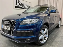 Blå Begagnad 2014 Audi Q7 S-Line SUV | 179 900 kr (Marknadspris)