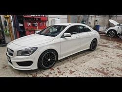 Vit Begagnad 2014 Mercedes CLA220 AMG Sedan | 178 000 kr (Bra pris)