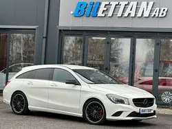 Vit Begagnad 2015 Mercedes CLA200 Shooting Brake Kombi | 159 900 kr (Marknadspris)