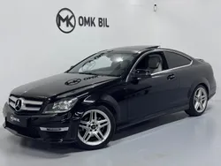 Svart Begagnad 2013 Mercedes C220 AMG Sportkupé | 124 900 kr (Bra pris)