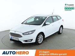 Vit Begagnad 2016 Ford Focus Titanium Kombi | 99 000 kr (Marknadspris)