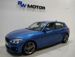Blå Begagnad 2018 BMW 118 M Sport Halvkombi | 173 900 kr (Marknadspris)