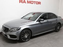 Silver (silver metallic ) Begagnad 2016 Mercedes C220 AMG line Sedan | 209 800 kr (Marknadspris)