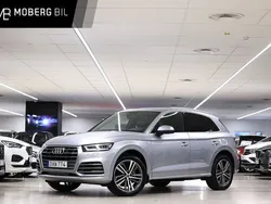 Silver Begagnad 2018 Audi Q5 S-Line SUV | 309 900 kr (Marknadspris)