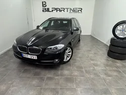 Svart Begagnad 2010 BMW 525 Kombi | 84 999 kr (Marknadspris)