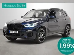 Blå Begagnad 2019 BMW X5 M Sport SUV | 499 900 kr (Marknadspris)