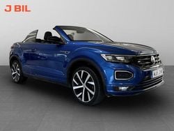Blå Begagnad 2020 VW T-Roc Cabriolet R-line Cab | 239 900 kr
