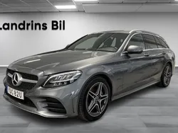 Grå Begagnad 2019 Mercedes C200 AMG line Kombi | 299 900 kr (Dyr)