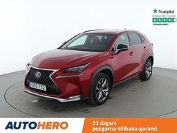 Röd Begagnad 2015 Lexus NX300h Sport Line SUV | 240 000 kr (Marknadspris)