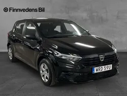 Svart Begagnad 2022 Dacia Sandero Essentiel Halvkombi | 119 000 kr (Marknadspris)