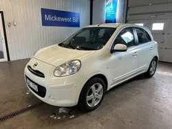 Vit Begagnad 2011 Nissan Micra S Halvkombi | 39 900 kr (Marknadspris)