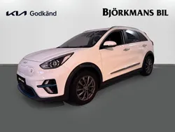 Vit (clear white) Begagnad 2021 Kia e-Niro Advance SUV | 259 000 kr (Bra pris)