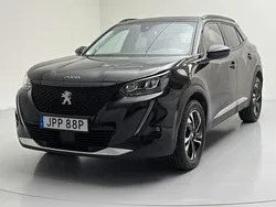 Svart Begagnad 2022 Peugeot e-2008 Allure SUV | 169 000 kr (Marknadspris)