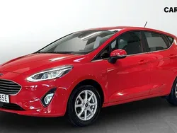 Röd (red) Begagnad 2021 Ford Fiesta Titanium Halvkombi | 139 900 kr (Bra pris)