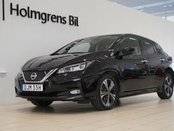 Svart Begagnad 2021 Nissan Leaf Tekna Halvkombi | 184 900 kr (Marknadspris)