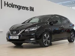 Svart Begagnad 2021 Nissan Leaf Tekna Halvkombi | 184 900 kr (Marknadspris)