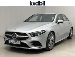 Silver (silver metallic) Begagnad 2018 Mercedes A200 AMG line Halvkombi | 229 800 kr (Bra pris)