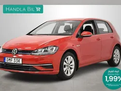 Röd Begagnad 2019 VW Golf VII Kombi | 139 900 kr (Marknadspris)