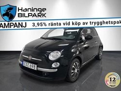 Svart Begagnad 2014 Fiat 500 Lounge Halvkombi | 59 995 kr (Marknadspris)