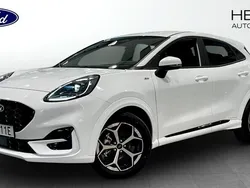 Vit (white) Ny 2024 Ford Puma ST-Line SUV | 295 900 kr (Marknadspris)