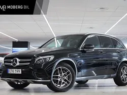 Svart Begagnad 2018 Mercedes GLC220 AMG SUV | 289 900 kr (Marknadspris)