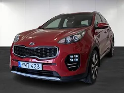Röd (red) Begagnad 2017 Kia Sportage GT-Line SUV | 184 900 kr (Marknadspris)