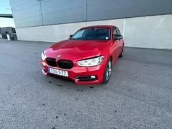 Röd Begagnad 2016 BMW 118 Sport Line Halvkombi | 99 000 kr (Marknadspris)