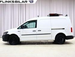 Vit Begagnad 2017 VW Caddy Maxi SE Minibuss | 199 700 kr (Marknadspris)
