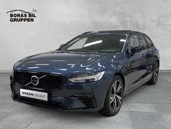 Mörkblå (blå) Begagnad 2022 Volvo V90 R-Design Kombi | 429 000 kr (Marknadspris)