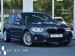 Grå Begagnad 2018 BMW 118 M Sport Halvkombi | 174 900 kr (Marknadspris)