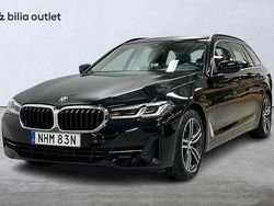 Svart Begagnad 2021 BMW 520 Kombi | 349 900 kr (Bra pris)