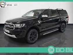 Svartmetallic Begagnad 2022 Ford Ranger Limited Pickup | 326 900 kr (Marknadspris)