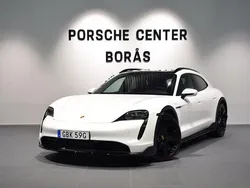 Vit (white) Begagnad 2021 Porsche Taycan 4S Cross Turismo Sedan | 799 000 kr (Dyr)