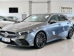 Mörkgrå Begagnad 2022 Mercedes A35 AMG AMG Halvkombi | 429 000 kr (Marknadspris)